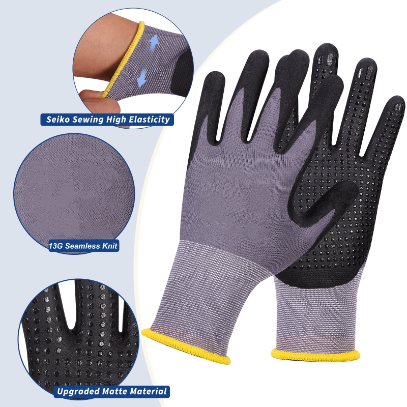 Micro-Foam Nitrile Coated Safe - Nitrile Mechanic Glove 리뷰 및 가격