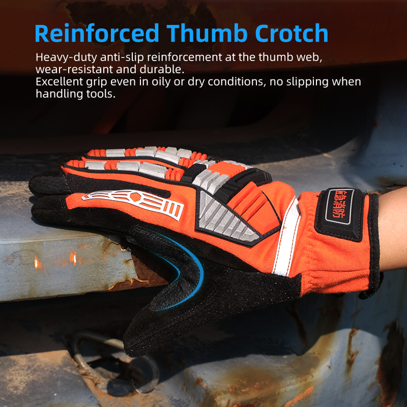 XYEHS 1 Pair TPR Impact Resist - Work Glove Impact 리뷰 및 가격