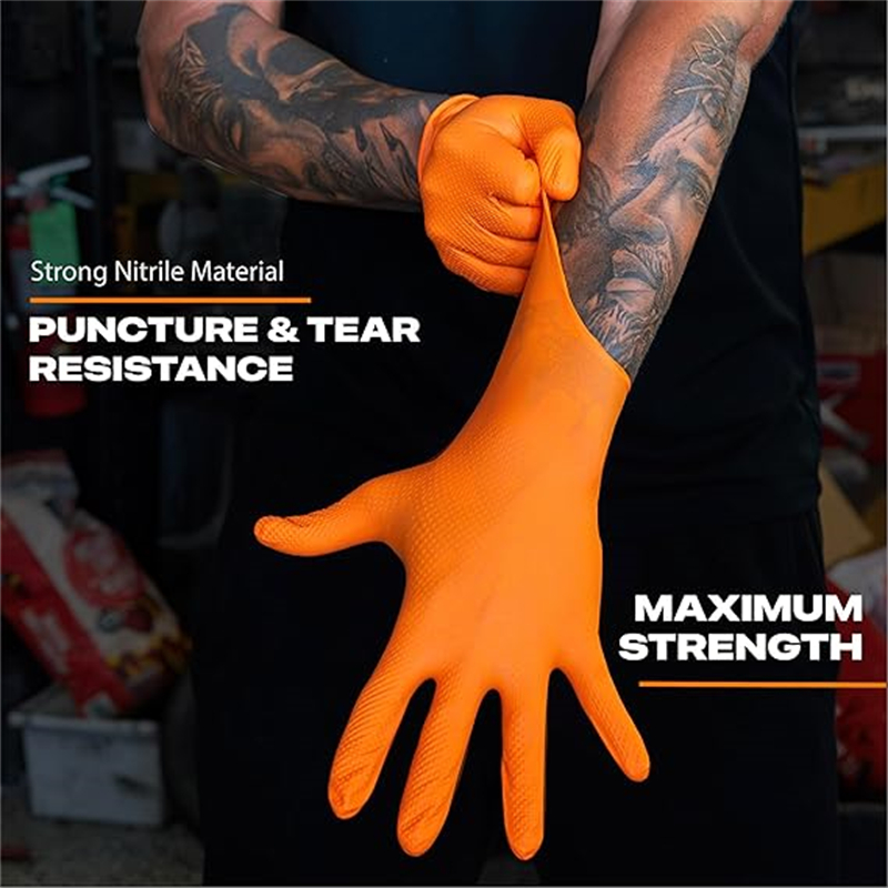 8Mil Thick Heavy Duty Safety W - Nitrile Mechanic Glove 리뷰 및 가격