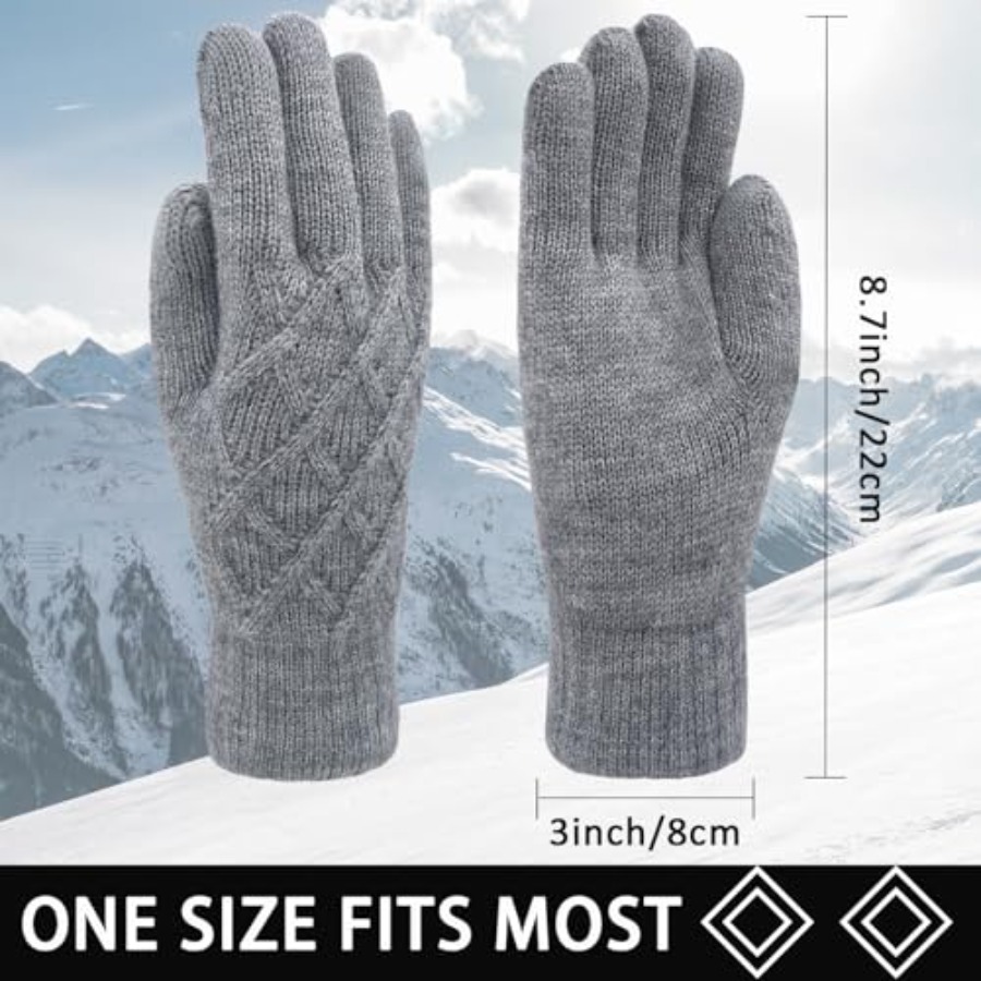 Winter Wool Gloves for Women M - Wool Glove Lined 리뷰 및 가격