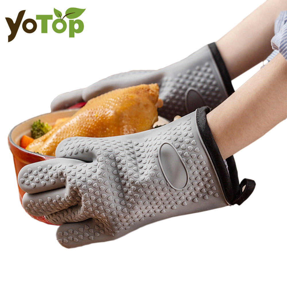 Heat Resistant Silicone Gloves - Oven Mitt Silicone 리뷰 및 가격