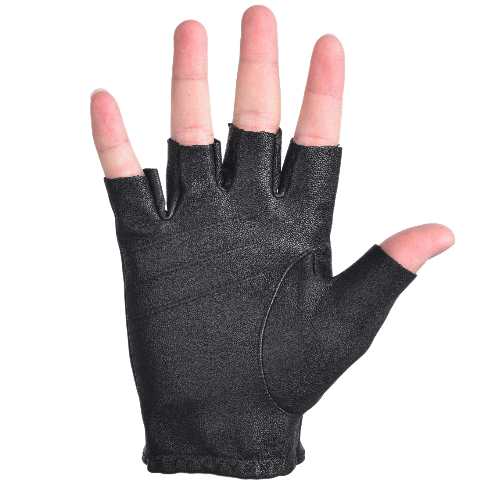 Mens Fingerless Gloves Half Fi - Leather Driving Glove 리뷰 및 가격