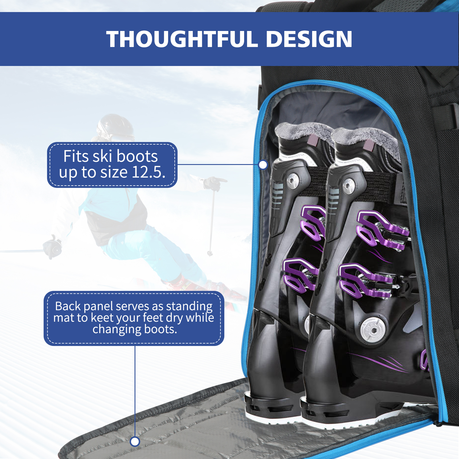 Ski Boots Bag Outdoor Skiing C - Ski Glove Waterproof 리뷰 및 가격