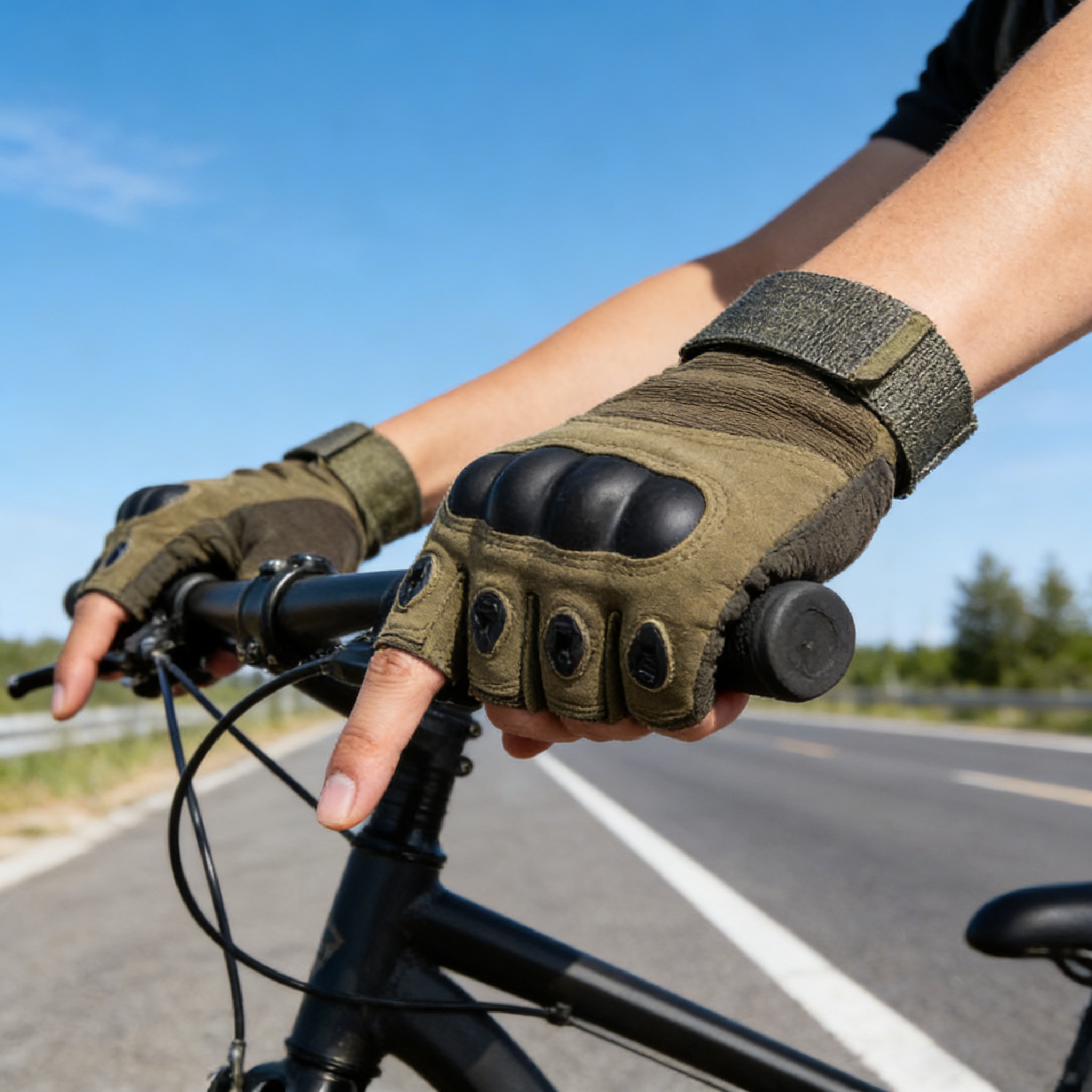 Tactical Hard Knuckle Half Fin - Motorcycle Glove Knuckle 리뷰 및 가격